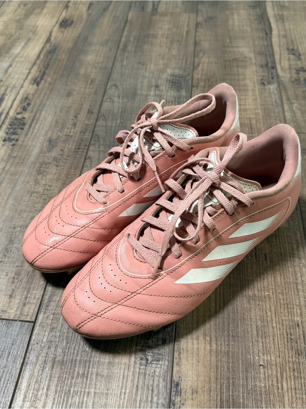 Adidas Goletto Firm Ground soccer cleats "Wonder Mauve" US size 7.5 Pink